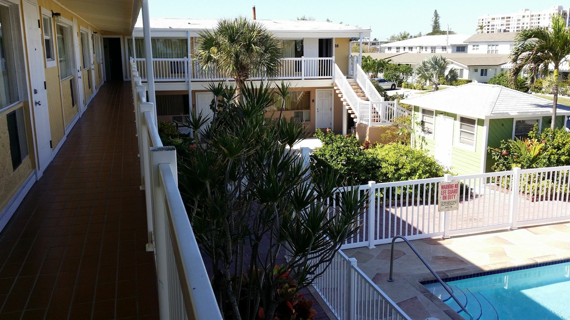 폼파노 비치 The Palms On Ocean 모텔 외부 사진