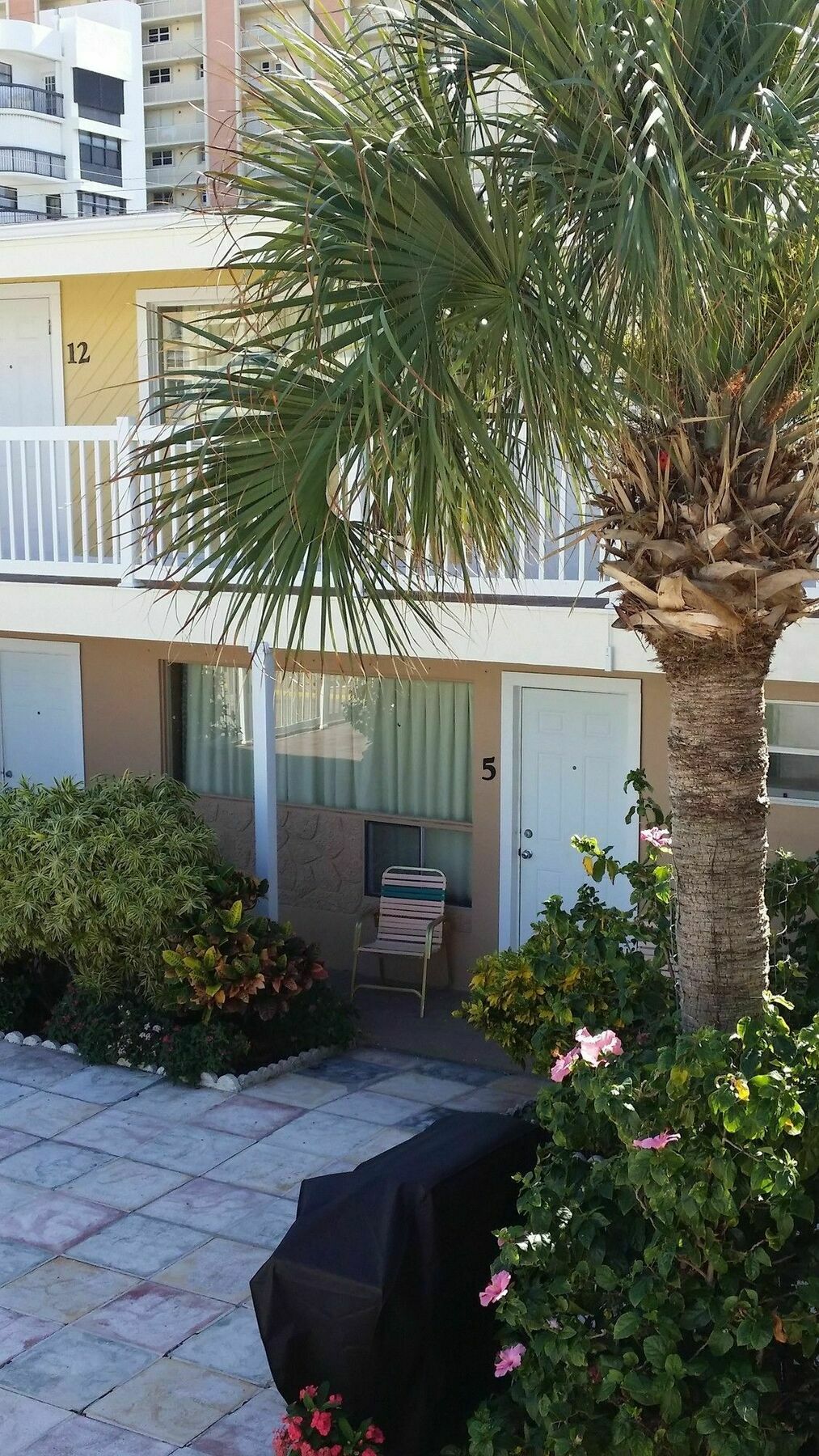 폼파노 비치 The Palms On Ocean 모텔 외부 사진